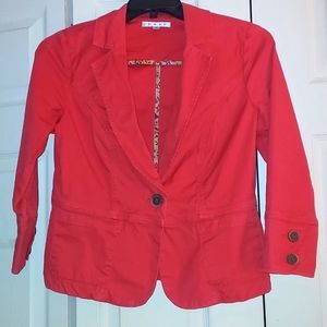 Coral blazer